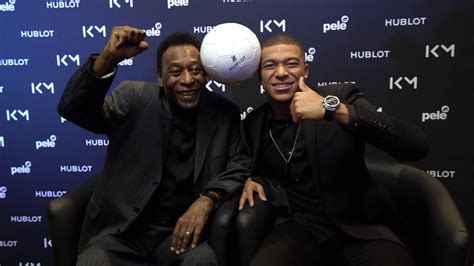 MBAPPE MEETS PELE WITH HUBLOT 